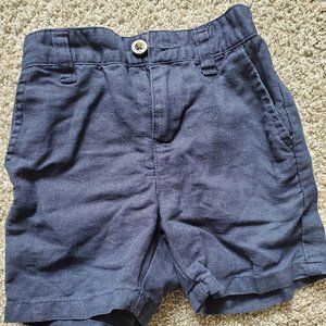 Janie and Jack linen shorts 12 to 18 months
